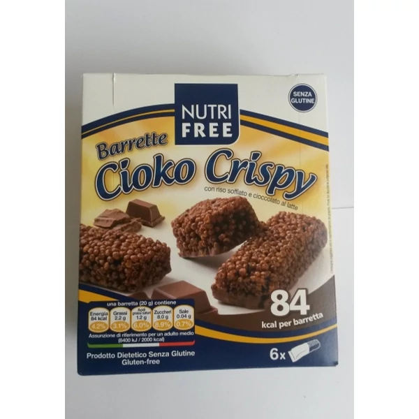 Nutri Free Barette csokis puffasztott rizsszelet 120 g