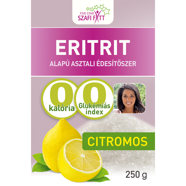 Szafi Fitt Citromos ízű eritrit (Eritritol) 250g