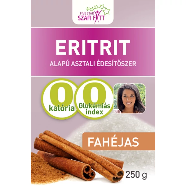 Szafi Fitt Fahéjas eritrit (eritritol) 250g