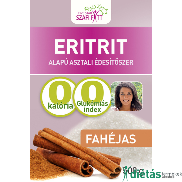 Szafi Fitt Fahéjas eritrit (eritritol) 500g