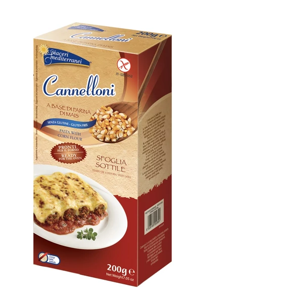Piaceri Mediterranei Cannelloni tészta 200g