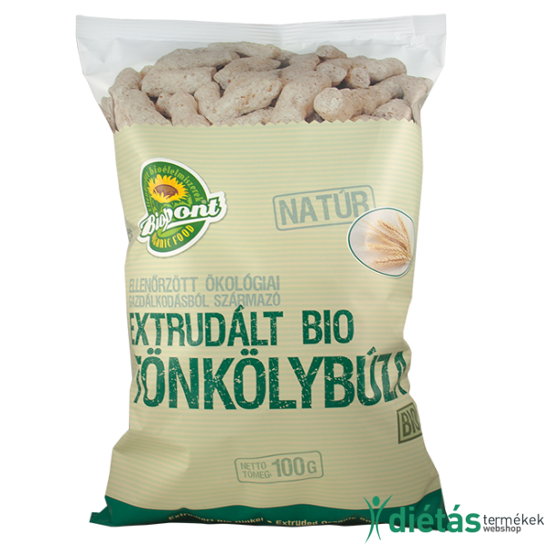 Biopont Bio extrudált tönkölybúza natúr 100 g