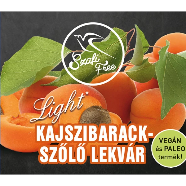 Szafi Free Kajszibarack-szőlő lekvár 350 g (gluténmentes)