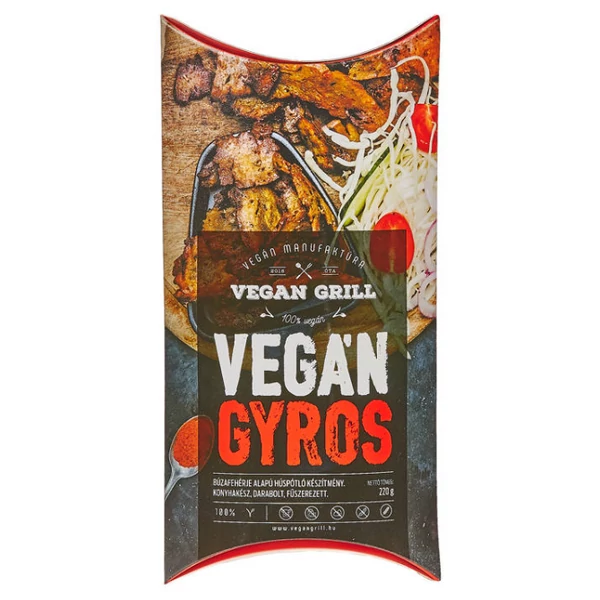 Vegán manufaktúra vegán gyros 220 g