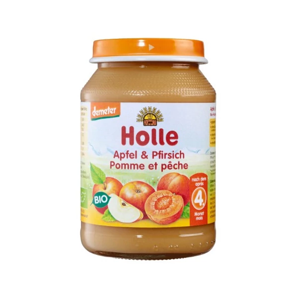 HOLLE BIO BÉBIÉTEL ŐSZIBARACK-ALMA 190 g (gluténmentes)