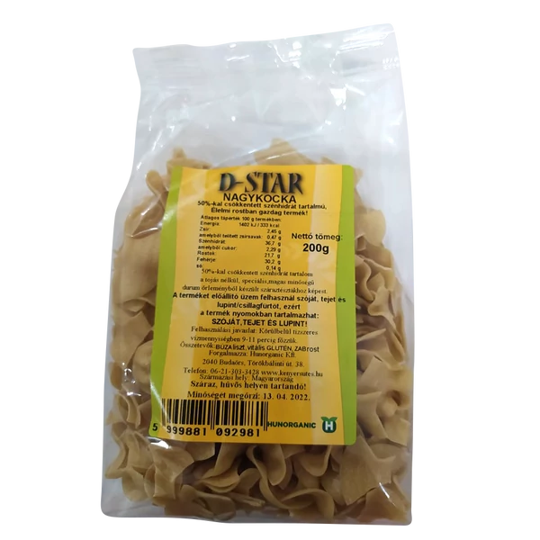 D-STAR NAGYKOCKA tészta 200 g