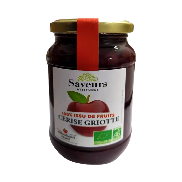 Bio hozzáadott cukormentes meggy lekvár 310 g
