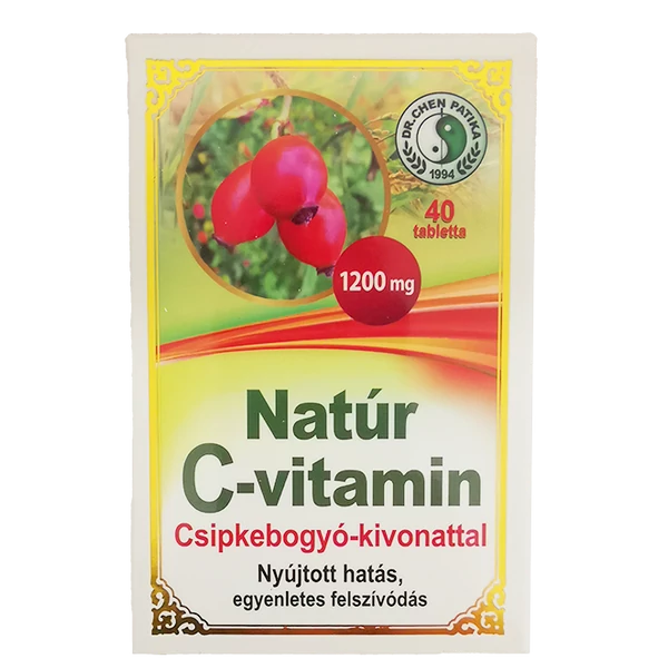 Dr. Chen C-vitamin csipkebogyó kivonattal 40 db