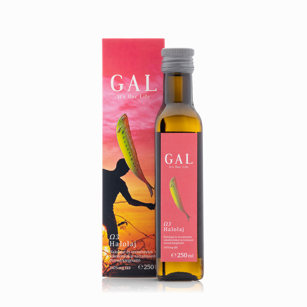 GAl Ω3 Halolaj étrend-kiegészítő 250 ml