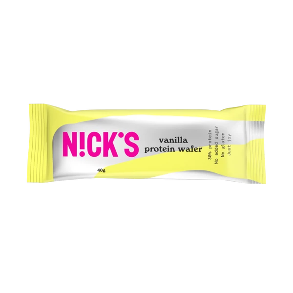 Nicks fehérjeszelet vaníliás 40 g (gluténmentes)