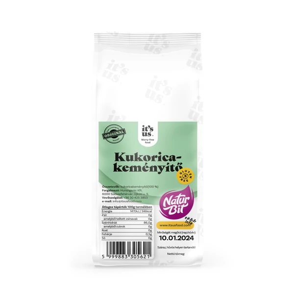It's us Naturbit Gluténmentes Kukorica Keményítő 500 g
