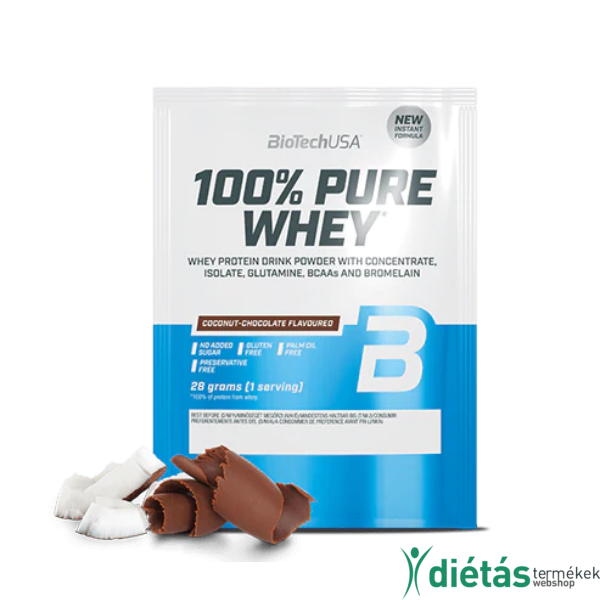 Biotech USA Nitro Pure Whey fehérjepor (Csoki-kókusz) 28 g