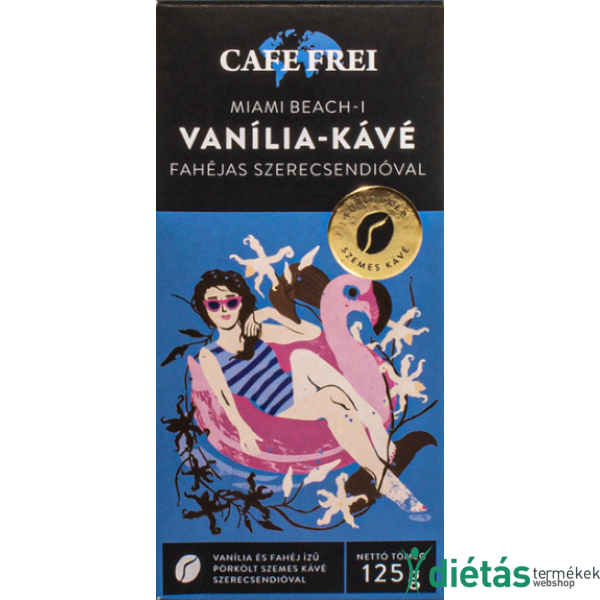 Cafe Frei Miami Beachi vanília kávé szerecsendióval 125 g