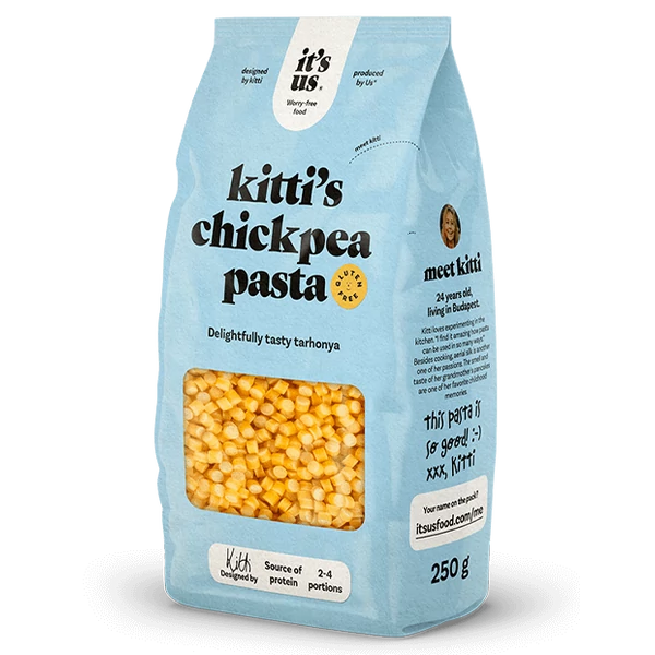 It's us Kitti's csicseriborsó tészta tarhonya 250 g (gluténmentes)