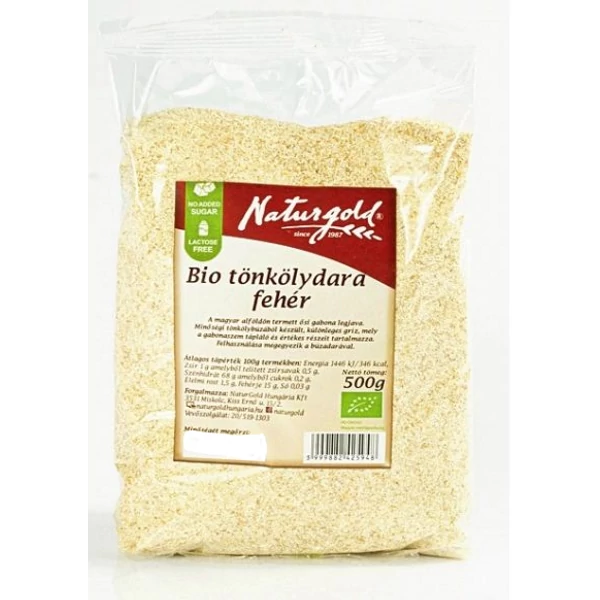 Naturgold Bio tönkölydara fehér 500 g