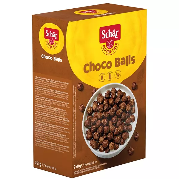 Schär Choco Balls gluténmentes gabonapehely (laktózmentes) 250 g
