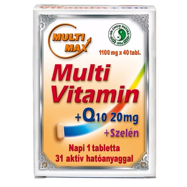 Dr. Chen Multi-Max Vitamin tabletta (multivitamin) Q10 + Szelén