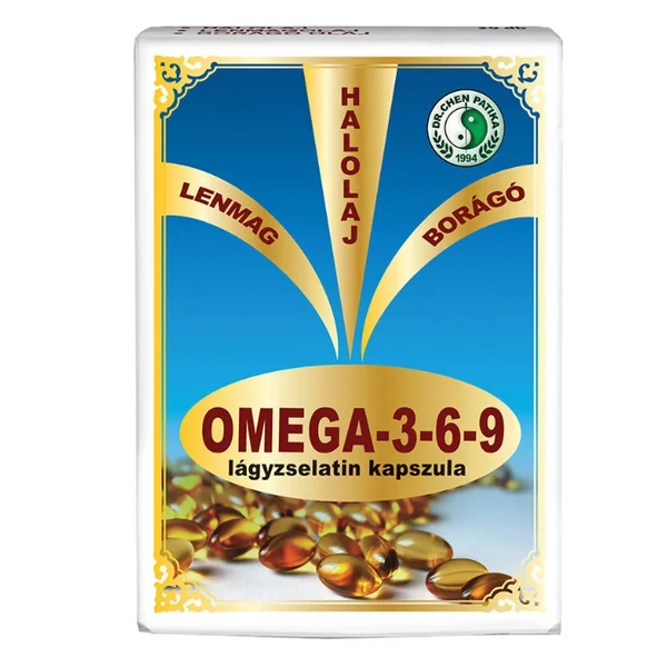 Dr. Chen Omega 3-6-9 lágyzselatin kapszula 30 db