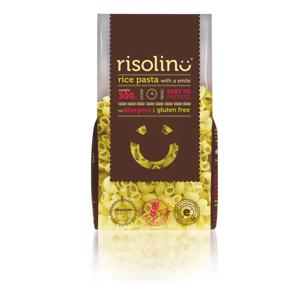 Risolino gluténmentes rizstészta Szarvacska 300 g