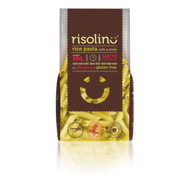 Risolino gluténmentes rizstészta Penne 300 g