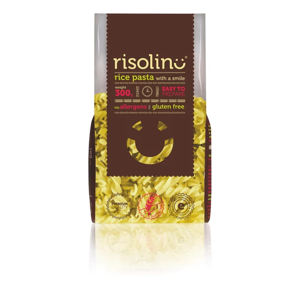 Risolino gluténmentes rizstészta Fusilli 300 g