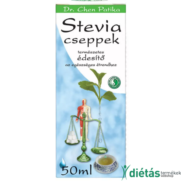Dr. Chen Stevia folyékony édesítőszer 50 ml.