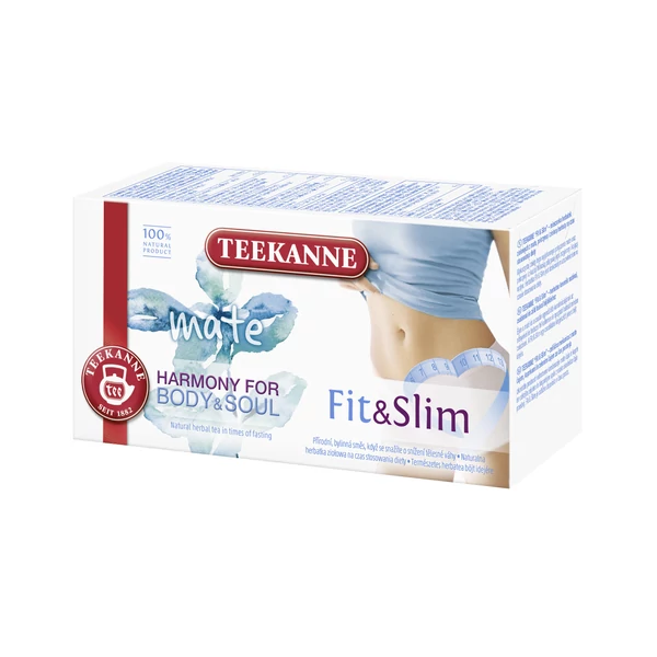 Teekanne Natural Herbal Tea Fit and Slim tea méregtelenítő MATE 32g