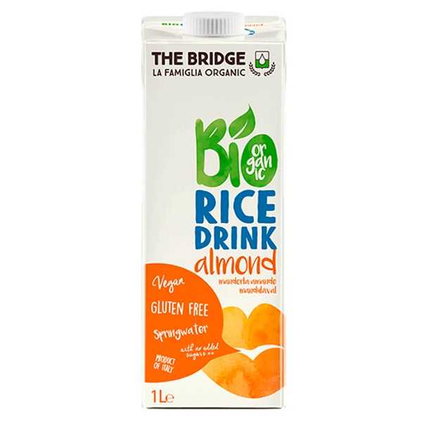 The Bridge Bio Rizsital mandula 1000 ml (gluténmentes)
