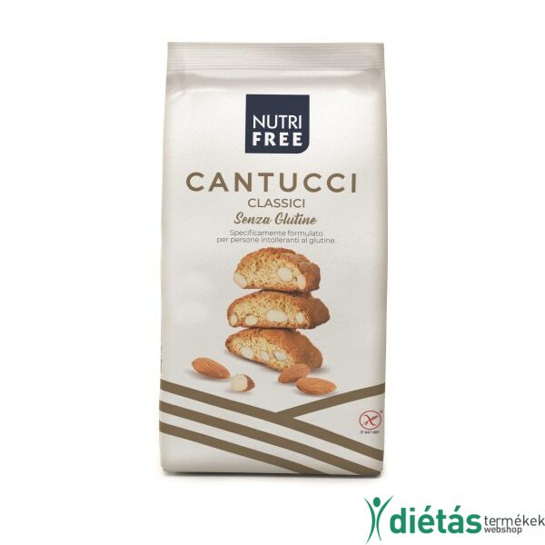 Nutri Free Cantucci gluténmentes mandulás keksz 240 g