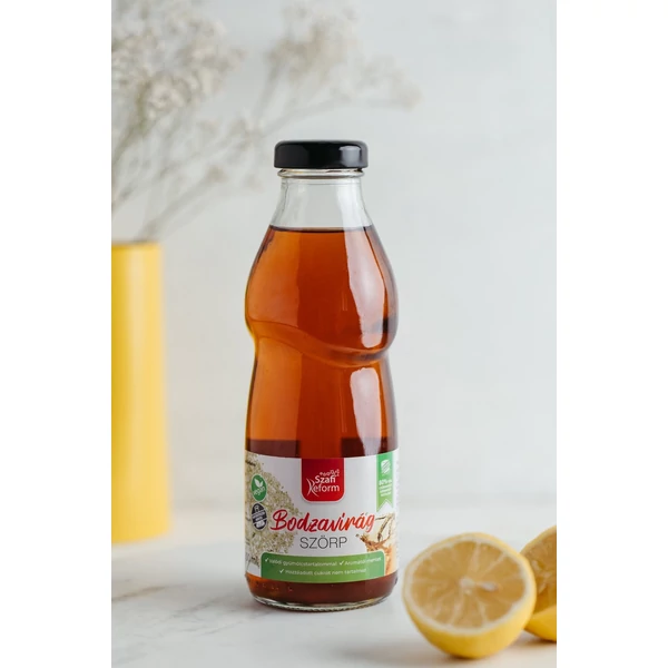 Szafi Reform Bodzavirág szörp 500 ml (gluténmentes)