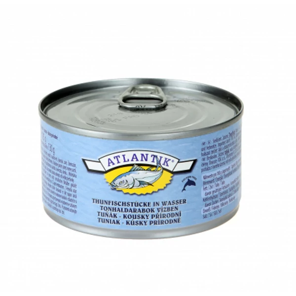 Atlantik tonhaldarabok vízben 185 g