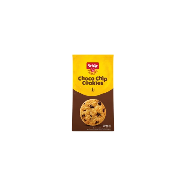 Schär Choco Chip Cookies Gluténmentes csokoládés keksz 200 g