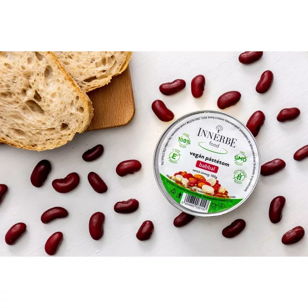 Innerbe vegán pástétom babbal 100g (gluténmentes)