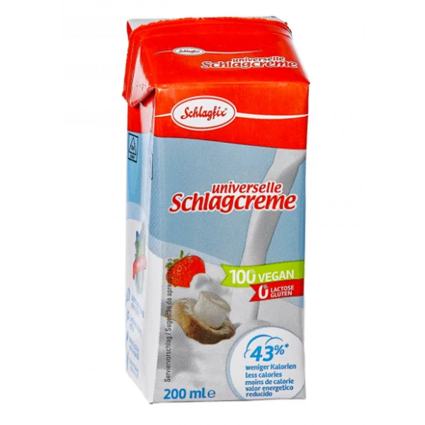 Schlagfix vegan főző- és habkrém 15% 200ml