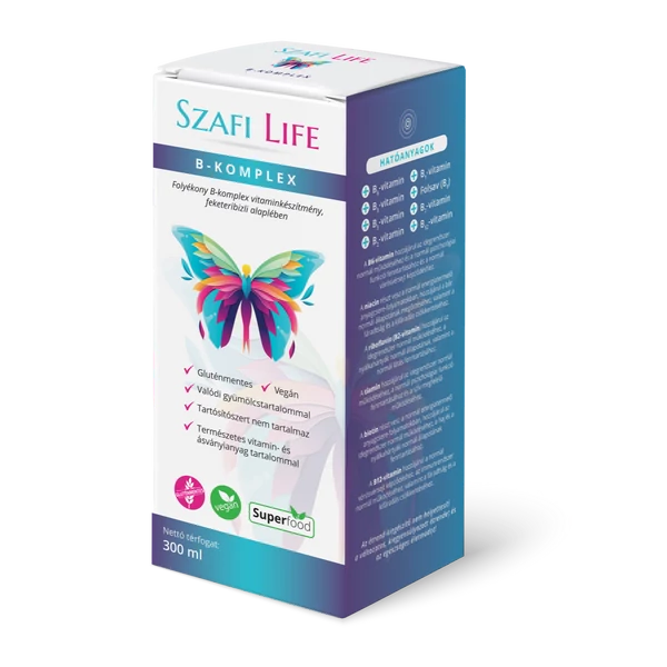 Szafi Life B-komplex 300ml (gluténmentes)