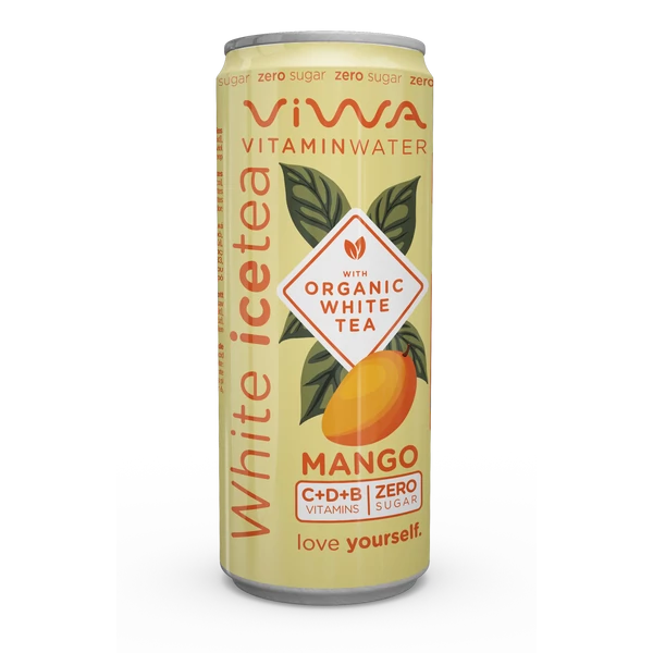 Viwa Vitamintea mangó ízű fehér tea 330ml (gluténmentes)