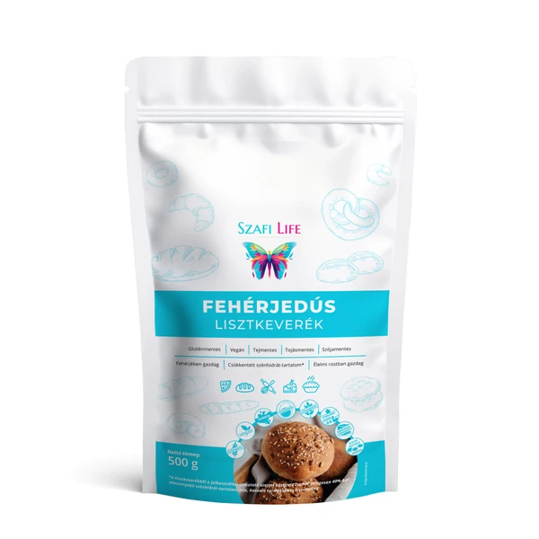 Szafi Life Fehérjedús lisztkeverék (gluténmentes) 500g