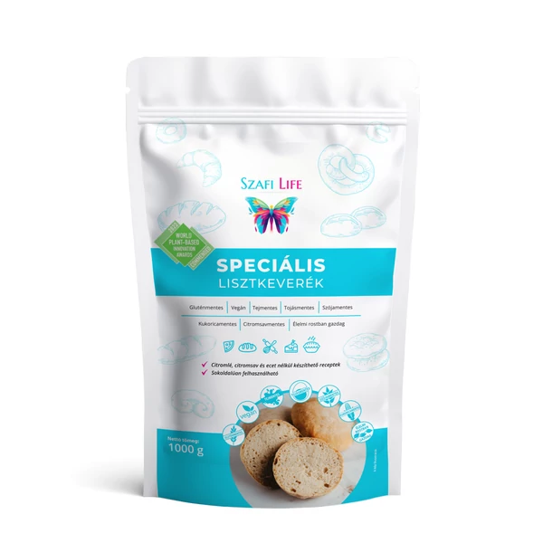 Szafi Life Speciális lisztkeverék (gluténmentes) 1000g