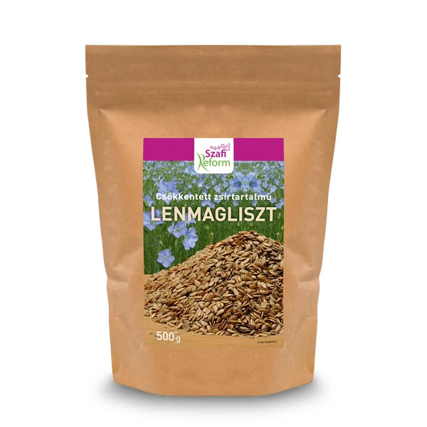 Szafi Reform lenmagliszt (csökkentett zsírtartalmú) 500 g (gluténmentes)