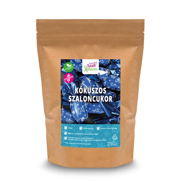 Szafi Reform Kókuszos szaloncukor 250g (gluténmenteS)