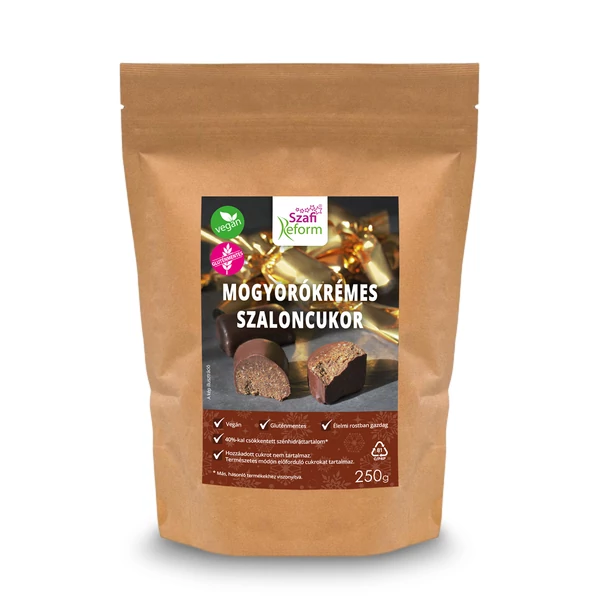 Szafi Reform Mogyorókrémes szaloncukor 250g (gluténmentes)