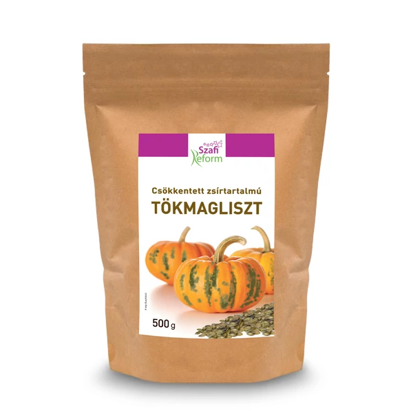 Szafi Reform csökkentett zsírtartalmú tökmagliszt 500 g (gluténmentes)