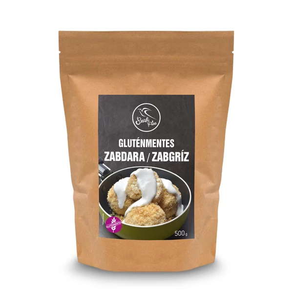 Szafi Free gluténmentes teljes kiőrlésű zabdara, zabgríz 500 g
