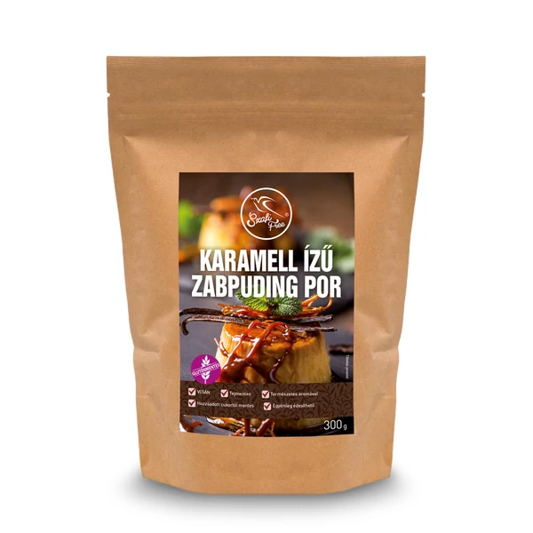 Szafi Free Karamell ízű zabpuding por (gluténmentes) 300g