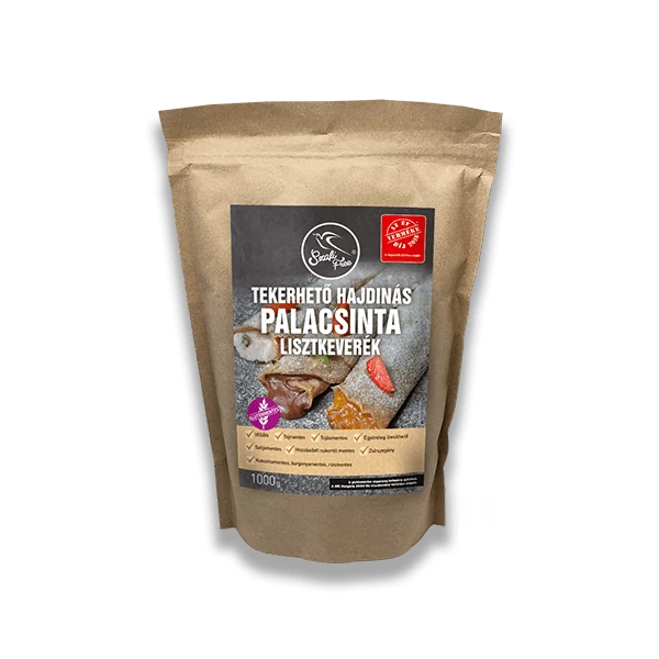 Szafi Free tekerhető Hajdinás Palacsinta lisztkeverék 1000 g (gluténmentes, tejmentes, tojásmentes, maglisztmentes, vegán)