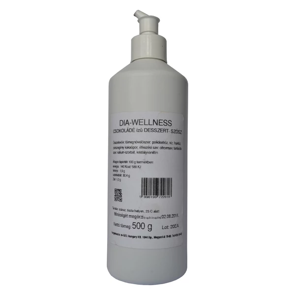 Dia-Wellness Csokoládé szósz 500 g