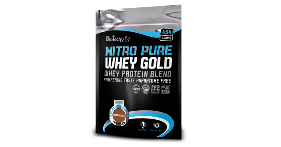 Biotech Usa Nitro Pure Whey Feherjepor Etcsokis 454g